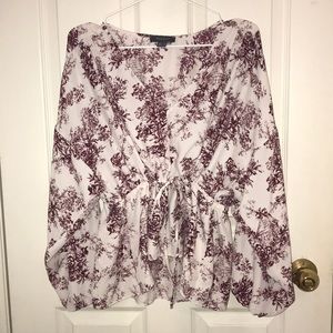 Long sleeve pattern top 💐